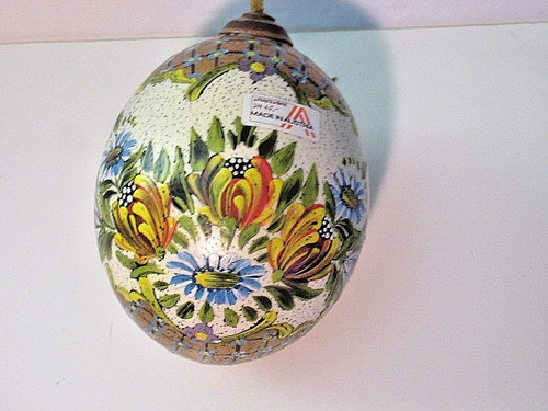 Austrian ostrich egg hand - ostrich,