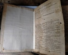 Vecchio vocabolario  dizionario scolastico francese italiano cattive condizioni