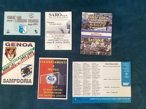 Calendarietti campionato - 6,