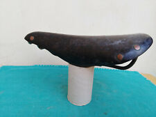 sella cuoio BROOKS bici epoca corsa eroica collezione rivetti rame