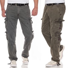 JET LAG Pantaloni Cargo Uomo FW-012