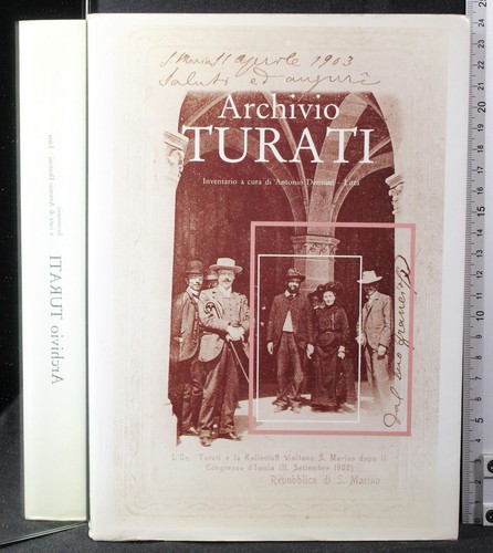 Archivio turati antonio - turati.,