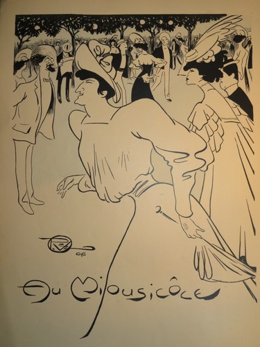 Grande gravure caricature - grande,