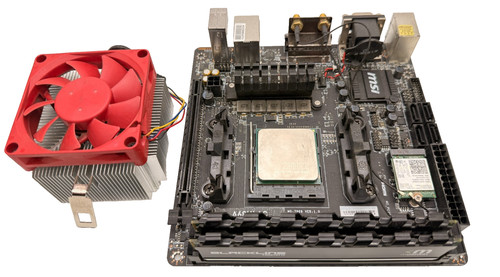 Scheda msi mini itx a68hiac - mini-itx,