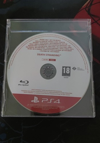 Death stranding promo disc - death,
