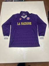 Maglia Calcio Fiorentina ABM Sport La Nazione No Numero Taglia L/XL Rara Vintage