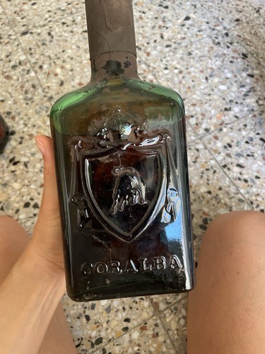 Bottiglia liquore vintage - liquore,