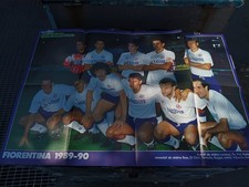 Poster Originale : Guerien Sportivo Fiorentina 1989-90 53x82