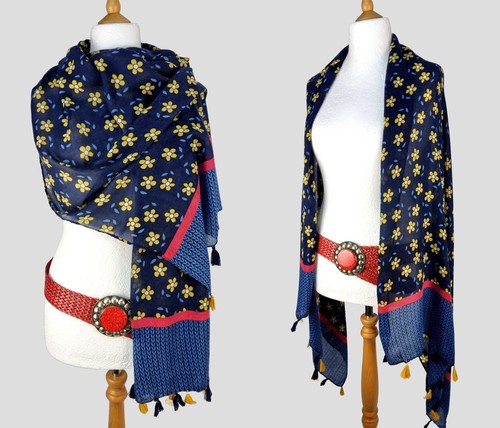Sciarpa donna floreale - da,
