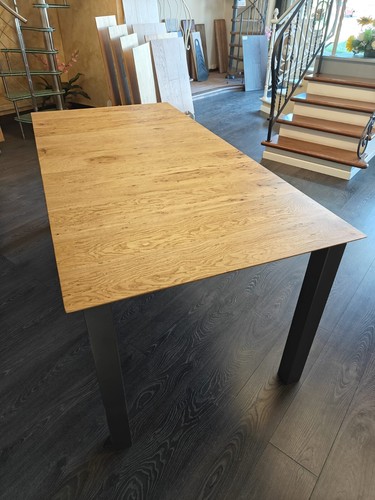 Tavolo con piano rovere - tavolo,