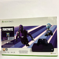 Console Xbox One S - Modello 1681 - Edizione Fortnite | 1 Controller | No Codice