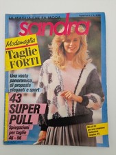 Sandra La maglia che fa moda n.2 1990 Modamaglia taglie forti - 43 Super pull