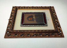 G. Deschamps - Ritratto di George Villiers (67 x 60 cm) 1891 Dipinto su vetro