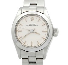Rolex Oyster Perpetual Lady 26mm ref. 6718 Acciaio Vintage