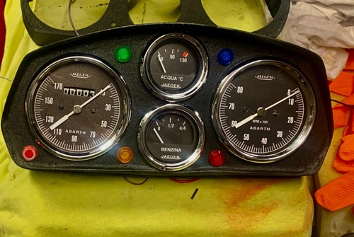 Cruscotto abarth per fiat 850 - per,