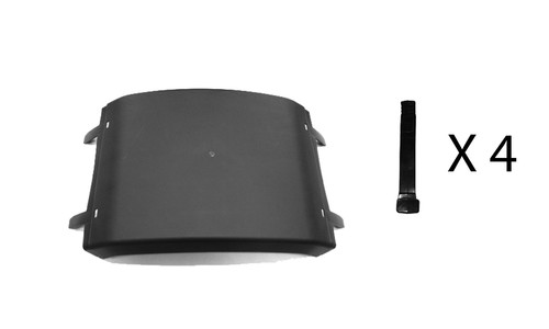 Parafango superiore con kit - superiore,