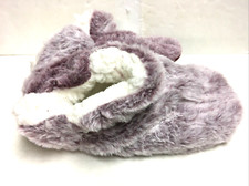 CAPELLI New York ~Slippers Sock with Faux Fur & Grippers Size S/M size New