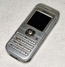 Cellulare vintage Nokia 6030, 2005, usato, non funzionante, da collezione