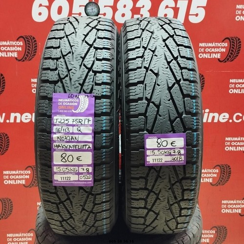 225 r17 116 113q nokian - 2x,