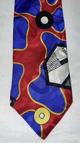 Cravatta vintage memphis - cravatta,