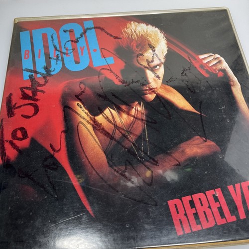 Album billy idol firmato - album,