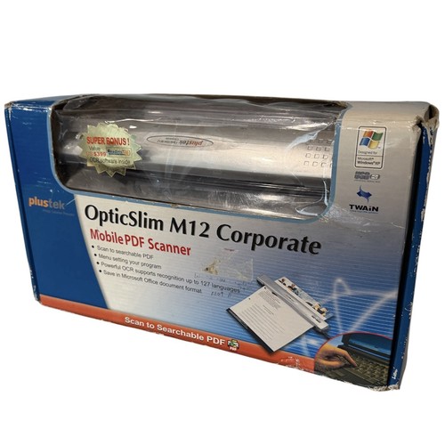 Plustek opticslim m12 - m12, scanner