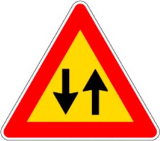 Cartello Stradale Doppio Senso D&B Db 3030811387