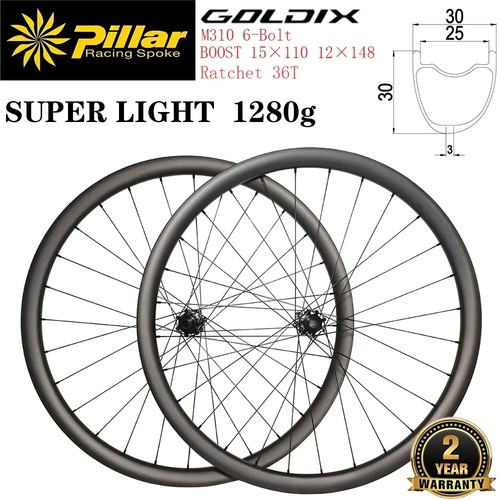 Set ruote 29er mtb carbonio - set,