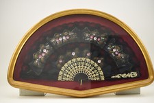 Ventaglio Spagnolo in Cornice Dorata anni 80