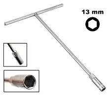 CHIAVE A T 13 mm PROFILO ESAGONALE LUNGHEZZA 300 mm IN ACCIAIO CHROME VANADIUM