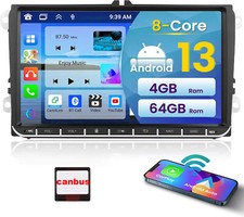 Autoradio 9" 4+64GB Android 15