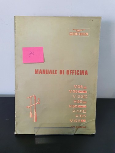 Manuale officina moto guzzi - moto,