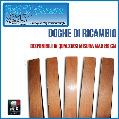 Doghe letto misure 89x6 - doghe,