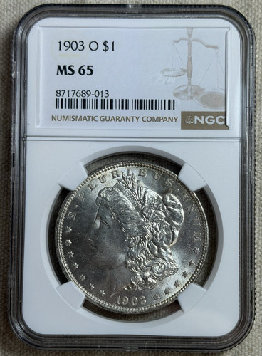 1903 morgan dollar ngc - morgan,