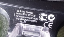 4 Occhiali 3D Active Glassed