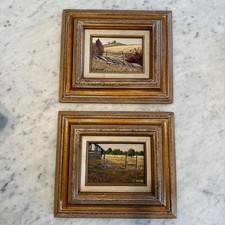 Coppia dipinti ad olio