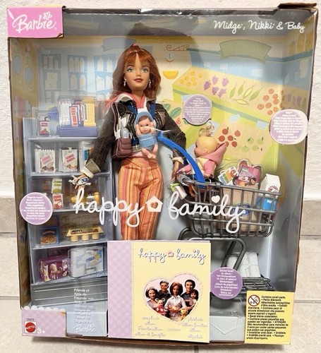 Barbie happy family midge - happy,