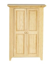 Bambole Casa Legno Grezzo