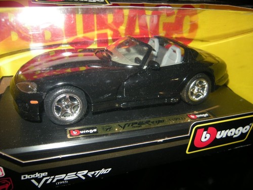 Bburago dodge viper - 1:24, rt/10