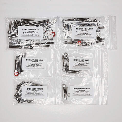 Honda 650 2000 2008 kit - honda, r