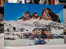 Cartolina Dolomiti Rifugio Passo Sella 1969 ZA526
