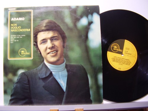 Adamo italiano disco 33 - italiano,