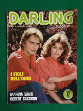 Fotoromanzo DARLING 1982 n.189 , MARINA SANTI ROBERT GLIGOROV