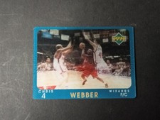 card Patch NBA #29 Chris Webber Upper Deck 1997