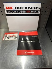 HONDA CRF 450R/X MANUALE