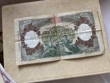 1963 Banconota ITALIA REPUBBLICA 5000 LIRE "REPUBBLICHE MARINARE" R2, decreto...