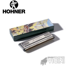 HOHNER ECHO HARP DO-SOL 56/96 Armonica Tremolo (come Bravi Alpini)
