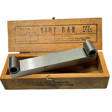 TBW Products 5" Five Inch Sine Bar Hardened & Precision Measuring Instrument