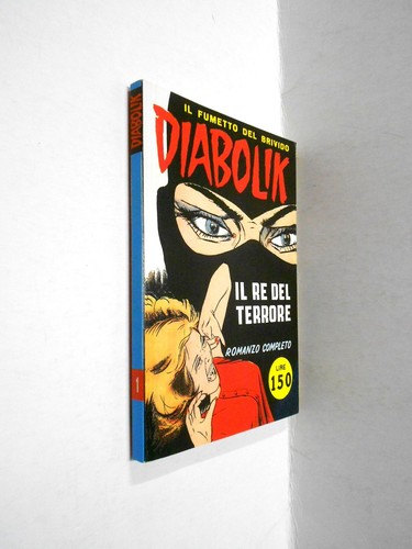 Diabolik 1 ristampa - diabolik,