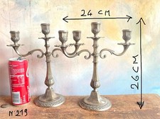 Due candelabri vintage In